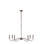 Z-Lite - 2301-42BP - Six Light Chandelier - Arrington - Plated Bronze