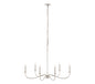 Z-Lite - 2301-42PN - Six Light Chandelier - Arrington - Polished Nickel