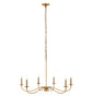 Z-Lite - 2301-42RB - Six Light Chandelier - Arrington - Rubbed Brass