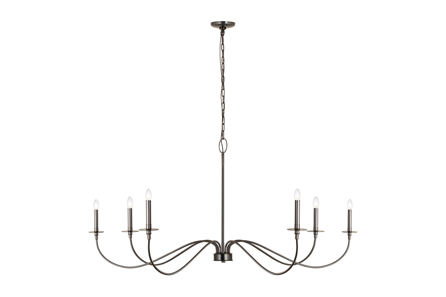 Z-Lite - 2301-63BP - Six Light Chandelier - Arrington - Plated Bronze