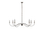 Z-Lite - 2301-63BP - Six Light Chandelier - Arrington - Plated Bronze