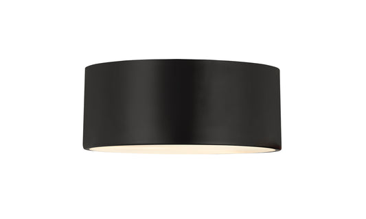 Z-Lite - 2302F2-MB - Two Light Flush Mount - Harley - Matte Black