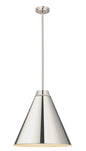 Z-Lite - 6011P24-PN - One Light Pendant - Eaton - Polished Nickel