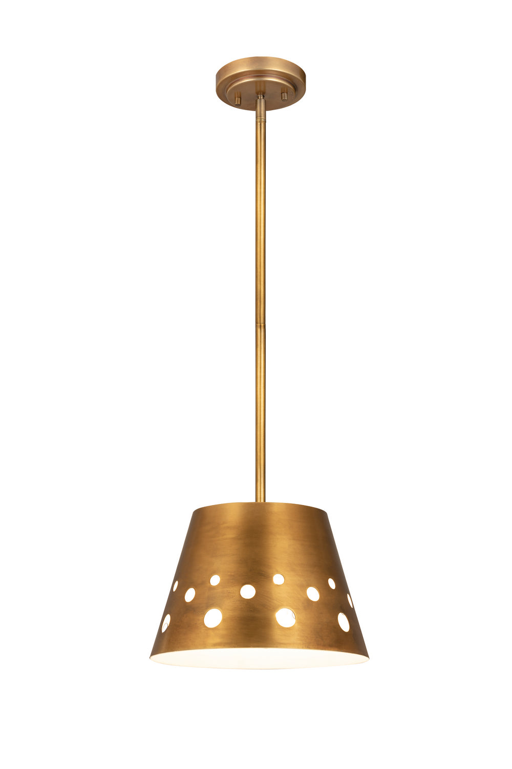 Z-Lite - 6014-12RB - One Light Pendant - Katie - Rubbed Brass