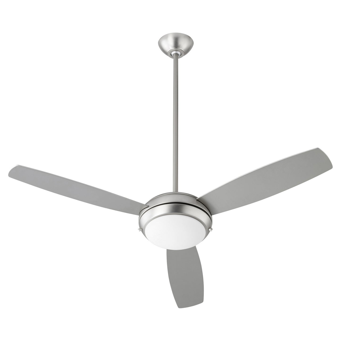 Quorum - 20523-65 - 52"Ceiling Fan - Expo - Satin Nickel