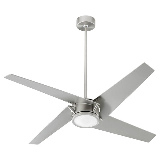 Quorum - 26544-65 - 54"Ceiling Fan - Axis - Satin Nickel