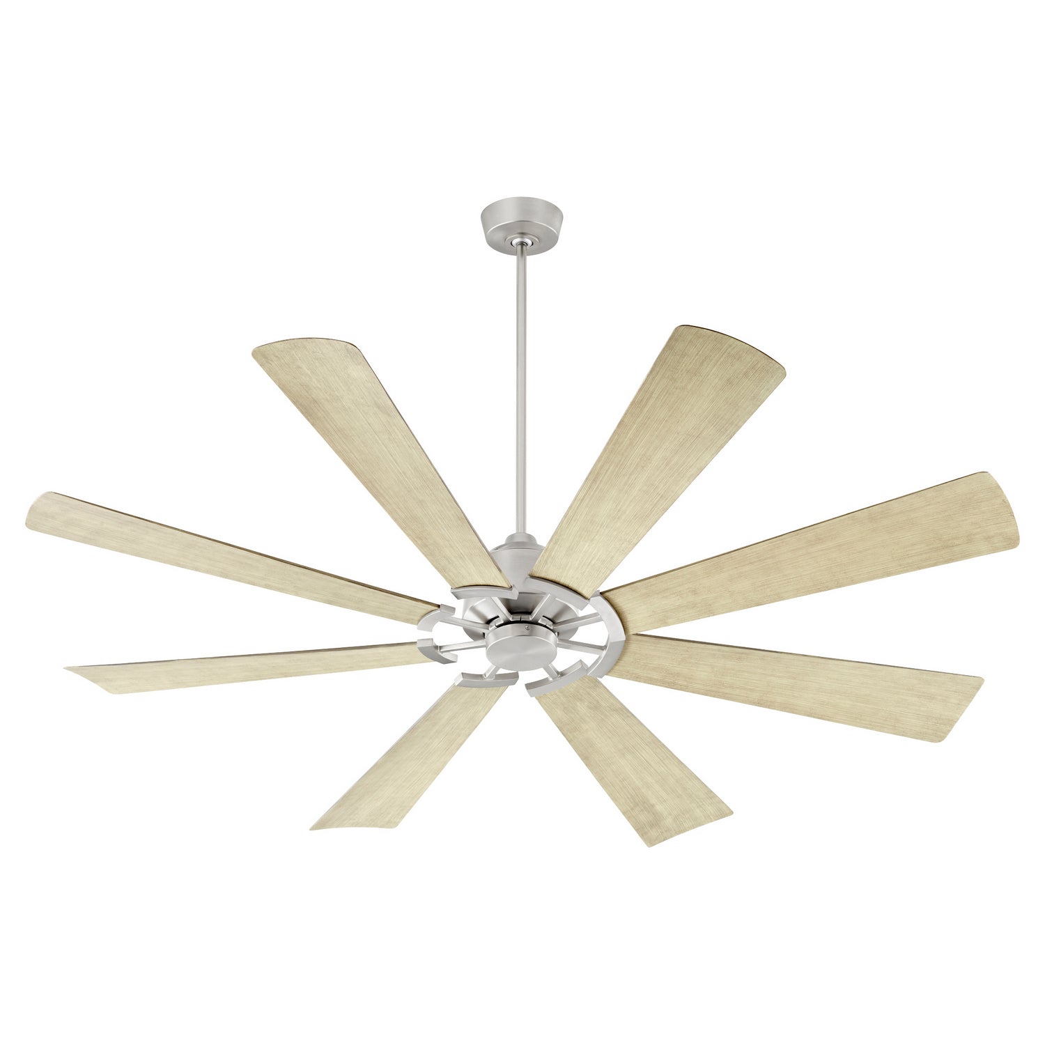 Quorum - 30728-65 - 72"Patio Fan - Mod - Satin Nickel