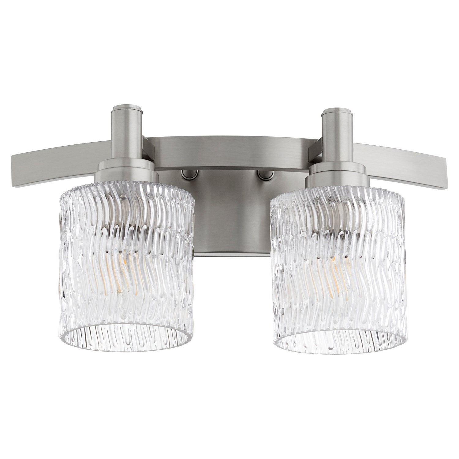 Quorum - 5184-2-65 - Two Light Vanity - Stadium - Satin Nickel