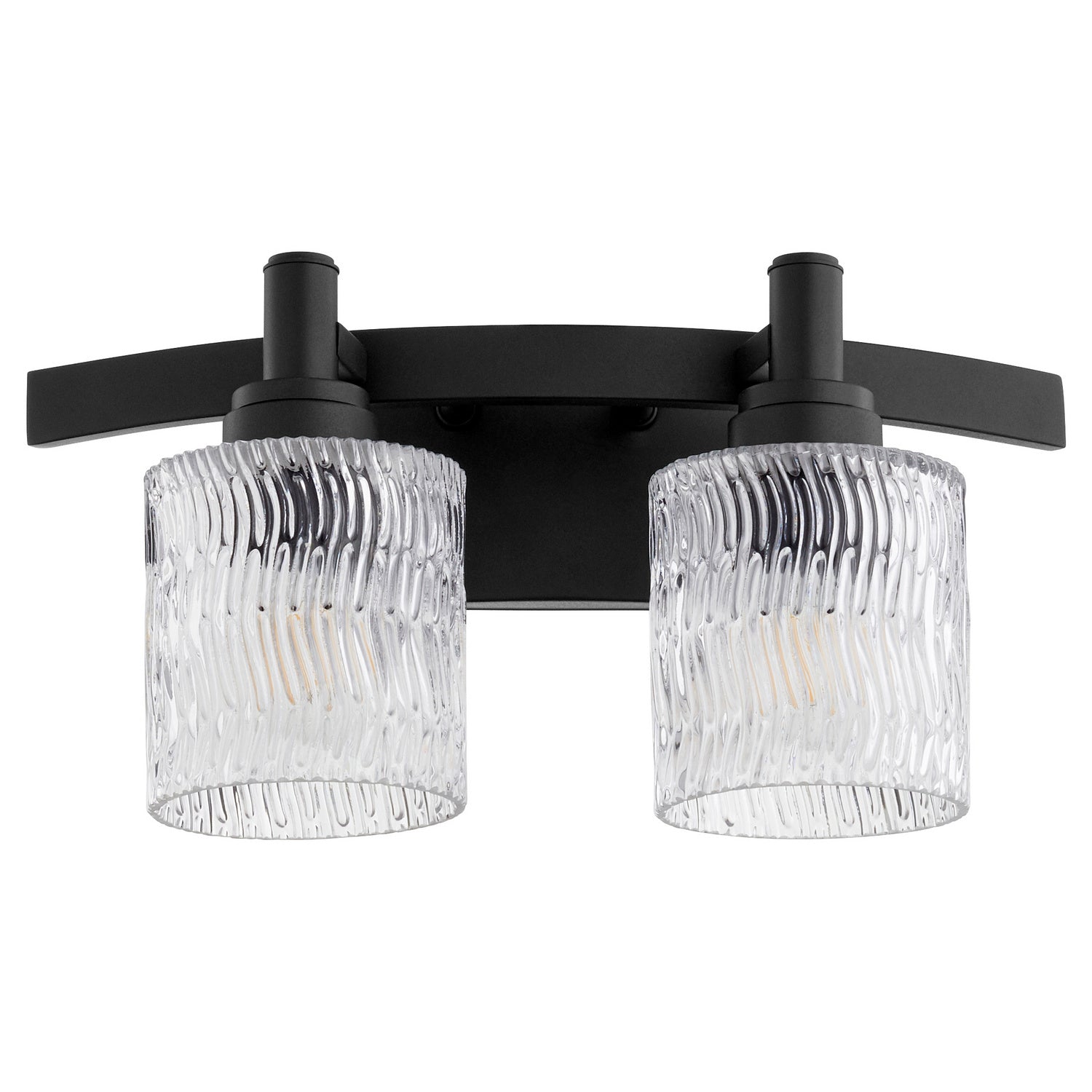 Quorum - 5184-2-69 - Two Light Vanity - Stadium - Textured Black