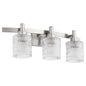 Quorum - 5184-3-65 - Three Light Vanity - Stadium - Satin Nickel