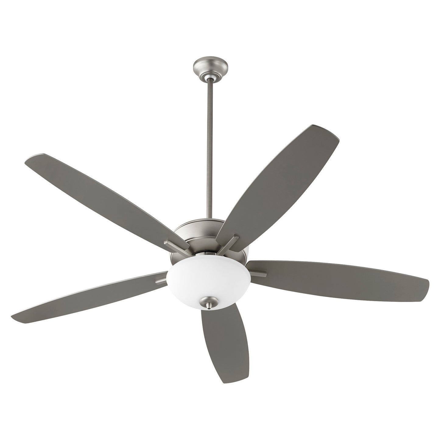 Quorum - 70605-65 - 60"Ceiling Fan - Breeze 60" - Satin Nickel