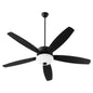 Quorum - 70605-69 - 60"Ceiling Fan - Breeze 60" - Textured Black