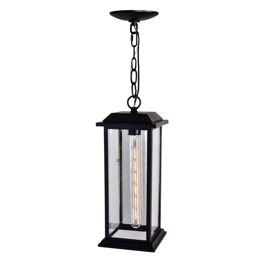 CWI Lighting - 0409P6-1-101 - One Light Outdoor Pendant - Blackbridge - Black