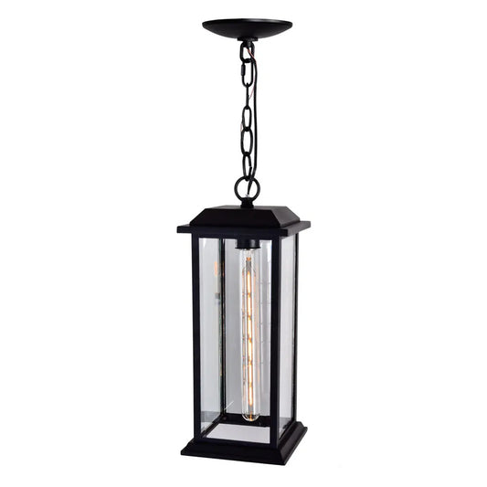 CWI Lighting - 0409P6-1-101 - One Light Outdoor Pendant - Blackbridge - Black