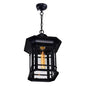 CWI Lighting - 0411P9-1-101 - One Light Outdoor Pendant - Blackburn - Black