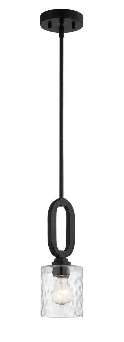 Craftmade - 54291-FB - One Light Mini Pendant - Collins - Flat Black