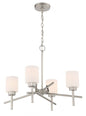 Craftmade - 54624-SN - Four Light Chandelier - Cadence - Satin Nickel