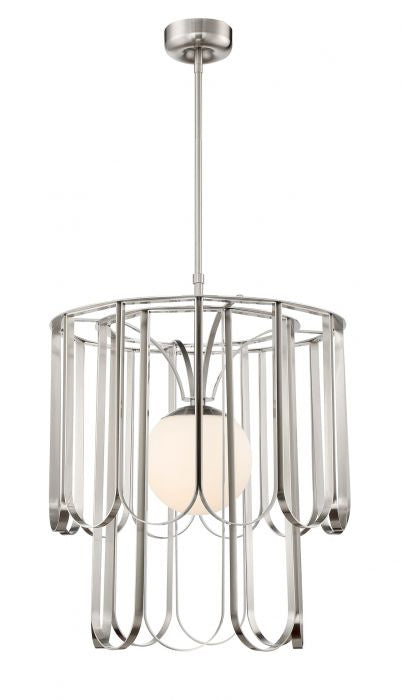 Craftmade - 54991-BNK - One Light Pendant - Melody - Brushed Polished Nickel