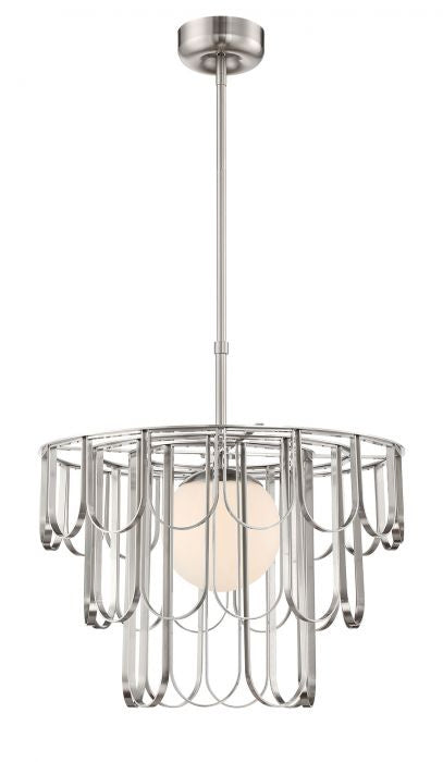 Craftmade - 54992-BNK - One Light Pendant - Melody - Brushed Polished Nickel