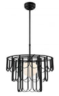 Craftmade - 54992-FB - One Light Pendant - Melody - Flat Black