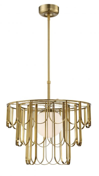 Craftmade - 54992-SB - One Light Pendant - Melody - Satin Brass