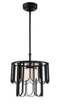 Craftmade - 54993-FB - One Light Pendant - Melody - Flat Black