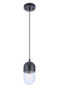 Craftmade - 55091-FB - One Light Mini Pendant - Pill - Flat Black