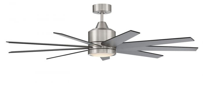 Craftmade - CHP60BNK9 - 60"Ceiling Fan - Champion - Brushed Polished Nickel