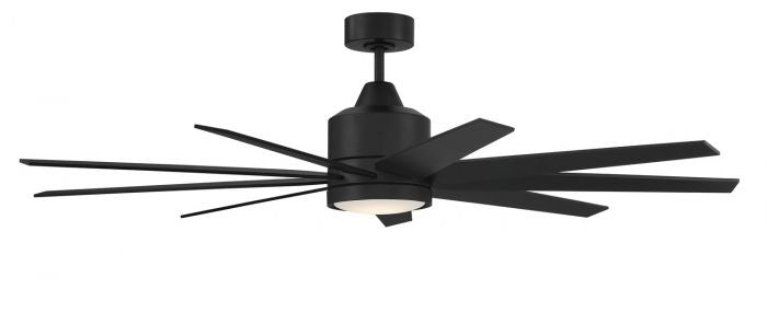 Craftmade - CHP60FB9 - 60"Ceiling Fan - Champion Indoor/Ourdoor - Flat Black