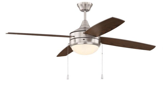 Craftmade - EPHA52BNK4 - 52"Ceiling Fan - Phaze Energy Star 4 - Brushed Polished Nickel