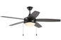 Craftmade - EPHA52FB5 - 52"Ceiling Fan - Phaze Energy Star 5 - Flat Black