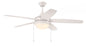 Craftmade - EPHA52W5 - 52"Ceiling Fan - Phaze Energy Star 5 - White