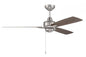 Craftmade - MOT52BNK3 - 52"Ceiling Fan - Moto - Brushed Polished Nickel