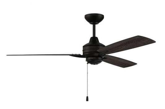 Craftmade - MOT52FB3 - 52"Ceiling Fan - Moto Indoor/Outdoor - Flat Black