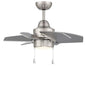 Craftmade - PPT24BNK6 - 24"Ceiling Fan - Propel II - Brushed Polished Nickel