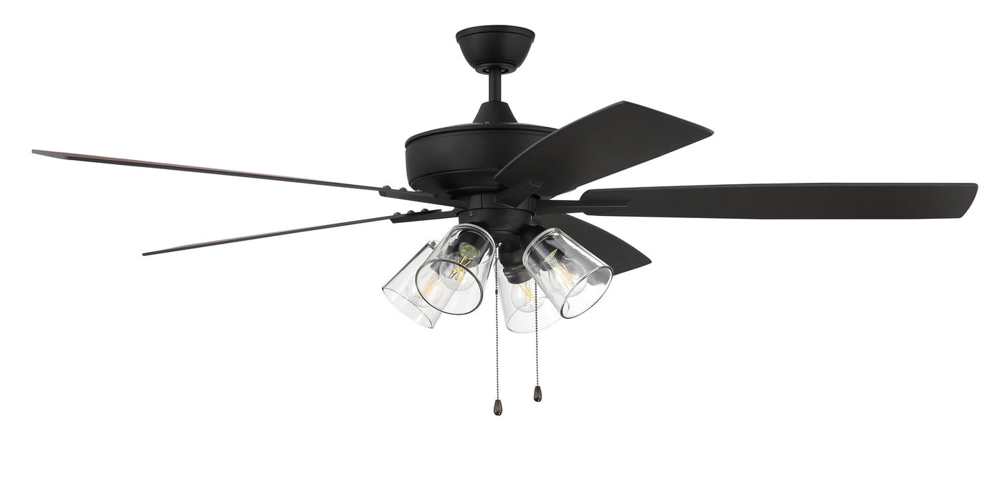 Craftmade - S104ESP5-60ESPWLN - 60"Ceiling Fan - Super Pro 104 - Espresso