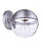 Craftmade - ZA3404-SA - One Light Outdoor Wall Mount - Evie - Satin Aluminum