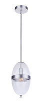 Craftmade - ZA3511-SA - One Light Outdoor Pendant - Sivo - Satin Aluminum