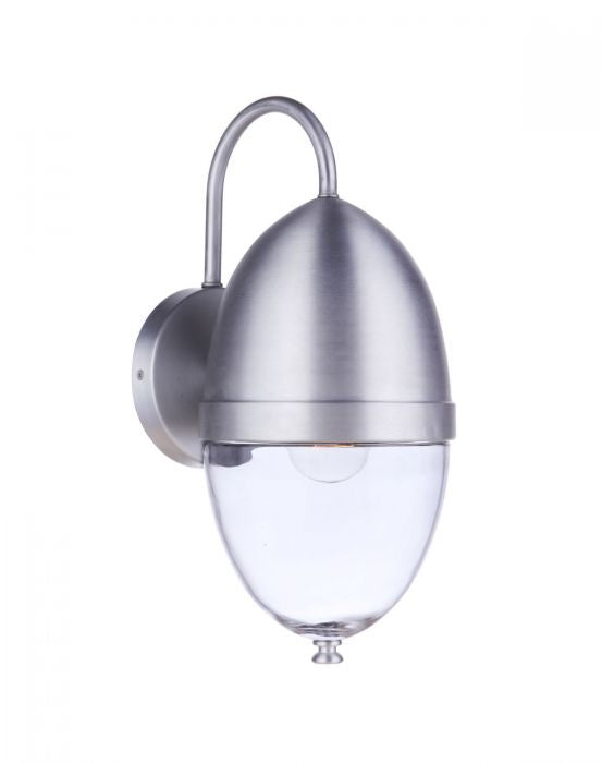 Craftmade - ZA3524-SA - One Light Outdoor Wall Mount - Sivo - Satin Aluminum