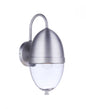 Craftmade - ZA3524-SA - One Light Outdoor Wall Mount - Sivo - Satin Aluminum