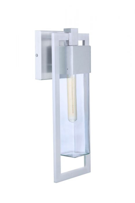 Craftmade - ZA4014-SA - One Light Outdoor Wall Mount - Perimeter - Satin Aluminum