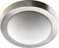 Quorum - 3505-11-65 - Two Light Ceiling Mount - 3505 Contempo Ceiling Mounts - Satin Nickel