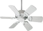 Quorum - 43306-6 - 30"Ceiling Fan - Estate - White