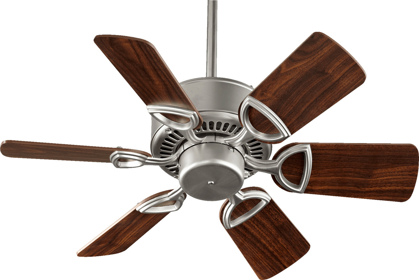 Quorum - 43306-65 - 30"Ceiling Fan - Estate - Satin Nickel