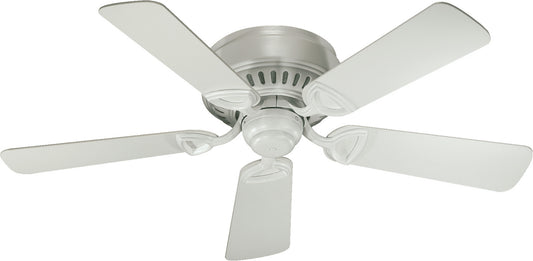 Quorum - 51425-8 - 42"Ceiling Fan - Medallion - Studio White