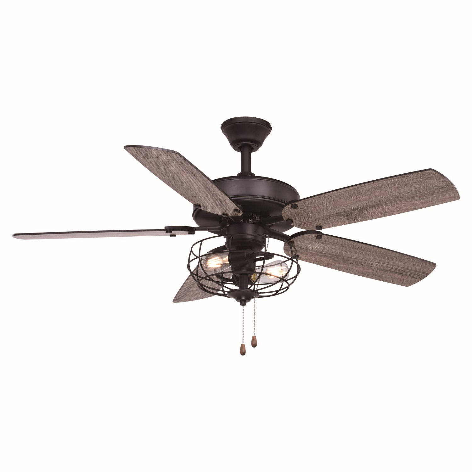 Vaxcel - F0099 - 48"Ceiling Fan - Reed - Matte Black