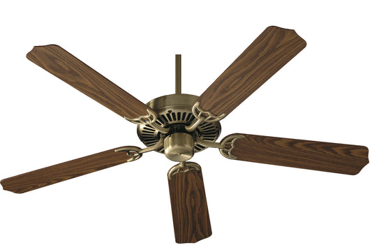 Quorum - 77525-4 - 52"Ceiling Fan - Capri I - Antique Brass