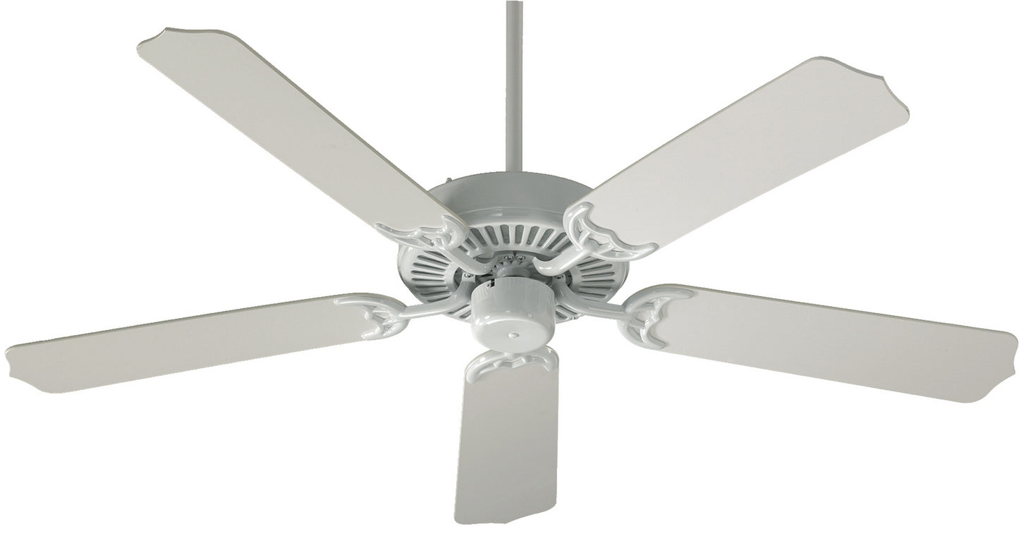 Quorum - 77525-6 - 52"Ceiling Fan - Capri I - White