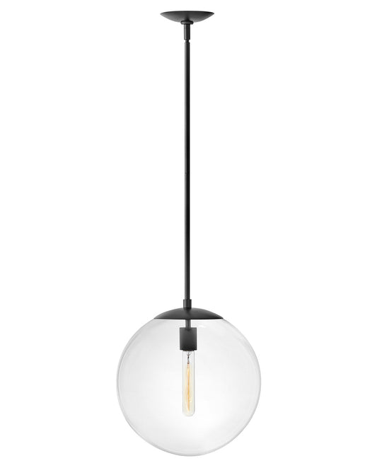 Hinkley - 3744BK - LED Pendant - Warby - Black