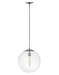 Hinkley - 3744PL - LED Pendant - Warby - Polished Antique Nickel